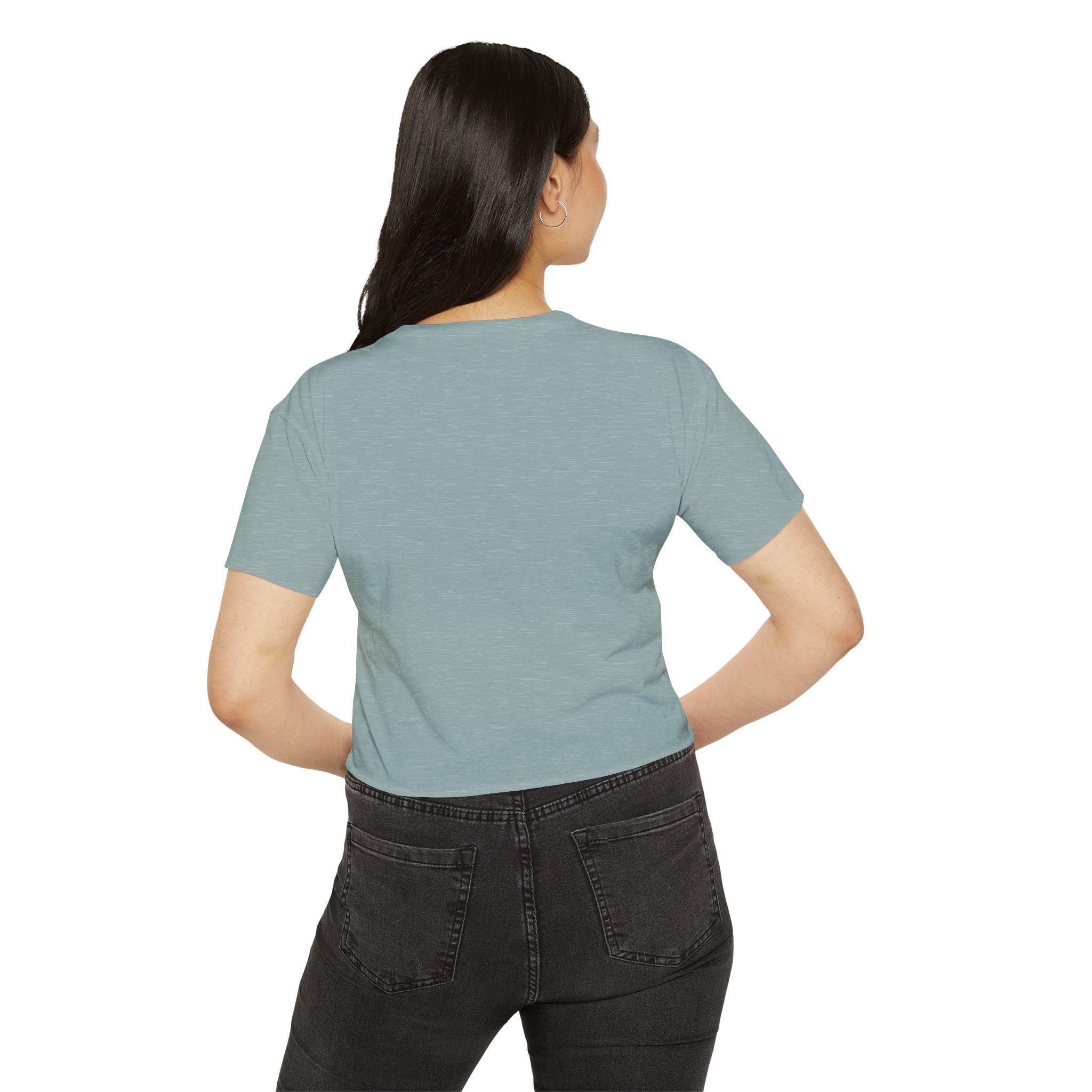 Queen Chess Crop Top — Vintage Playing Card Festival Tee