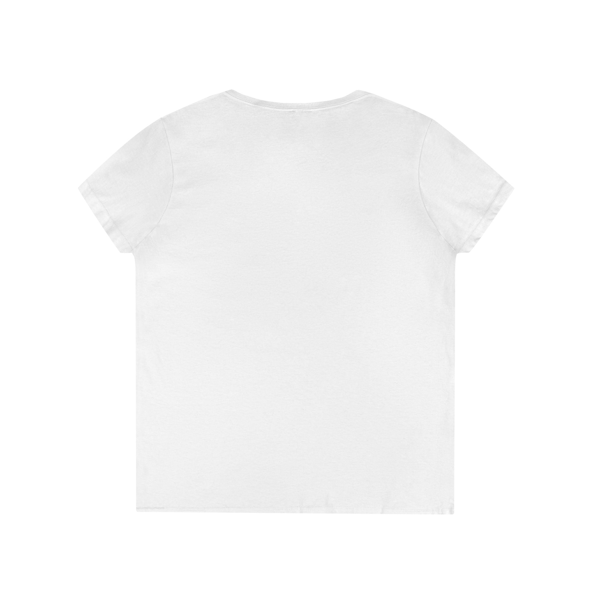 Move Weight V-Neck T-Shirt — Chess King Illustration for Women