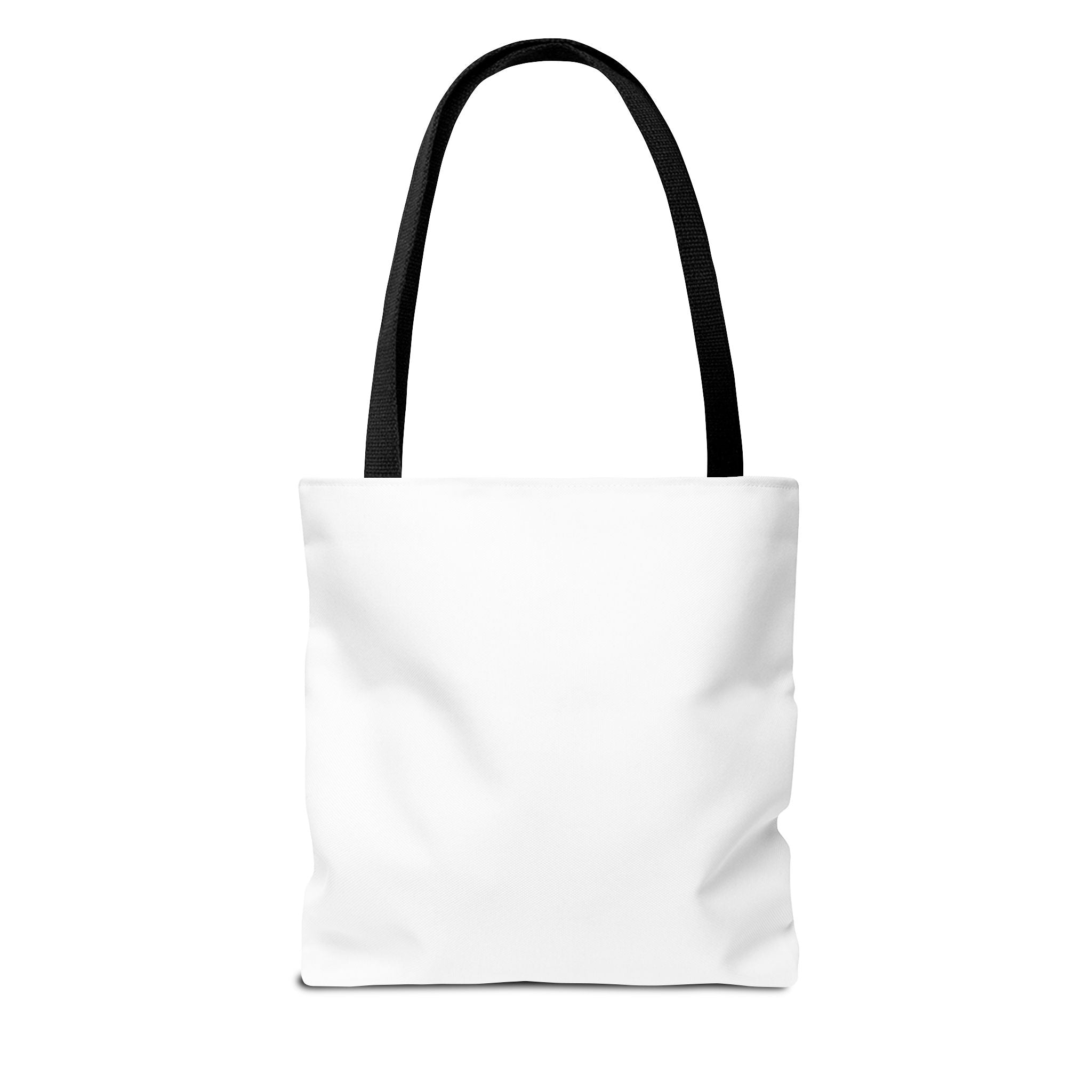 Perfectly Imperfect Tote Bag – Minimal Script Canvas Tote with Heart