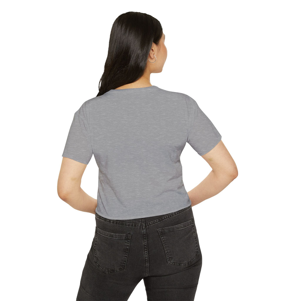 Queen Chess Crop Top — Vintage Playing Card Festival Tee