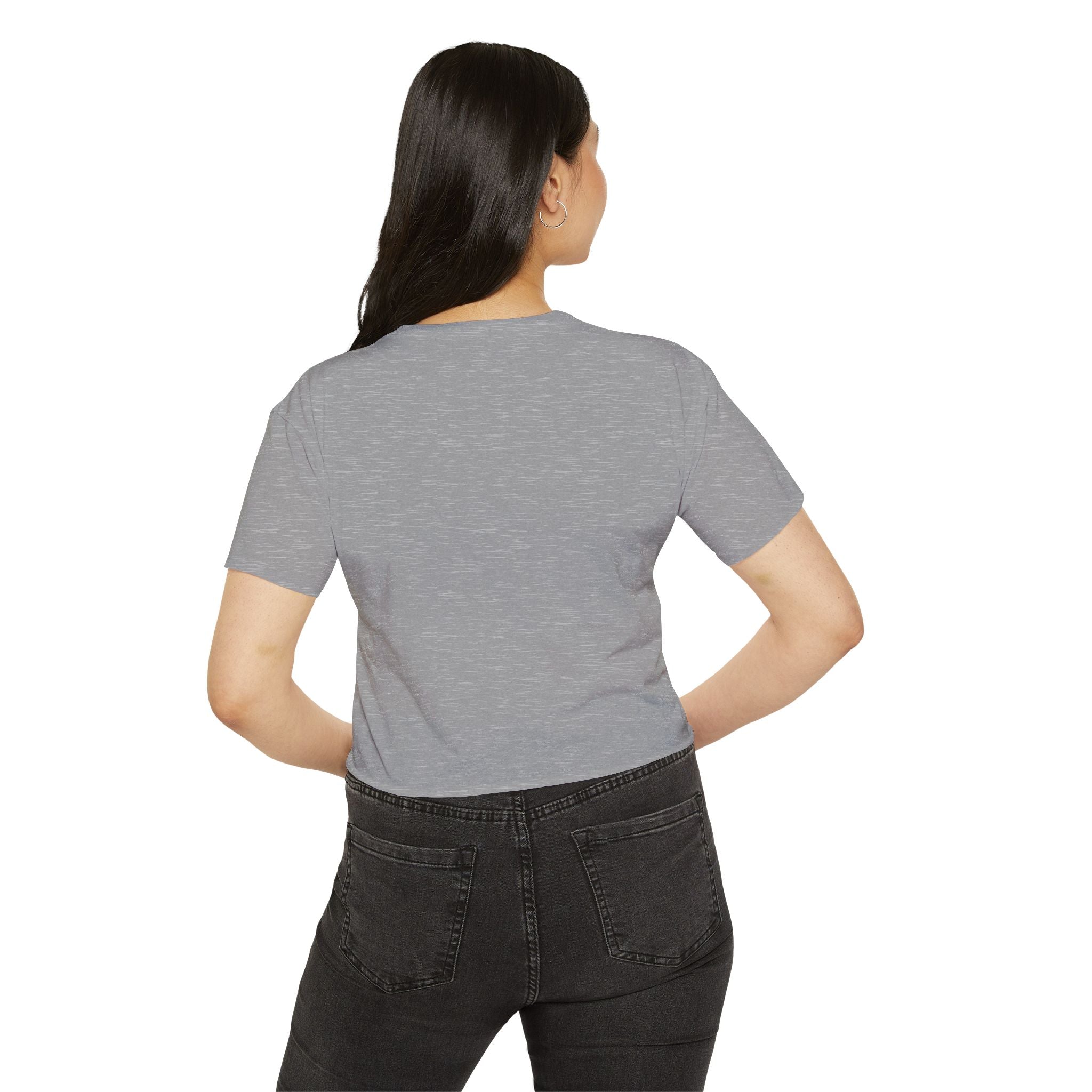 Queen Chess Crop Top — Vintage Playing Card Festival Tee