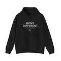 Move Different Hoodie – Motivational Fitness Hooded Sweatshirt