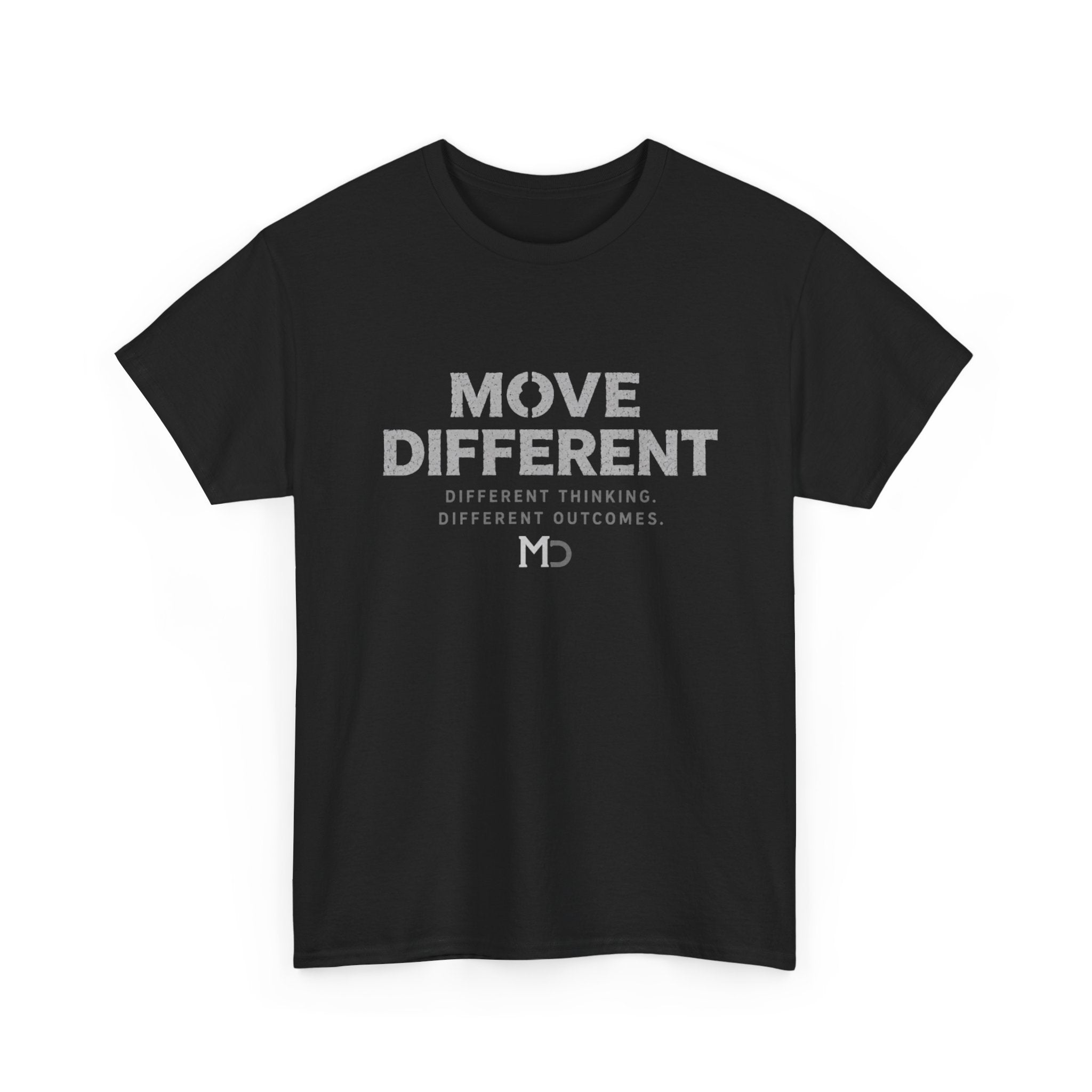 Move Different Tee — Inspirational 'Move Different' Motivational Graphic T-Shirt