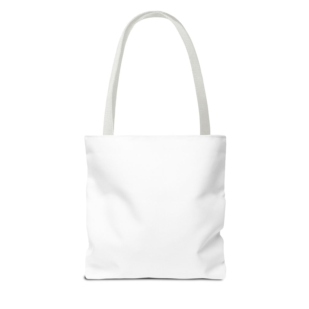 Perfectly Imperfect Tote Bag – Minimal Script Canvas Tote with Heart