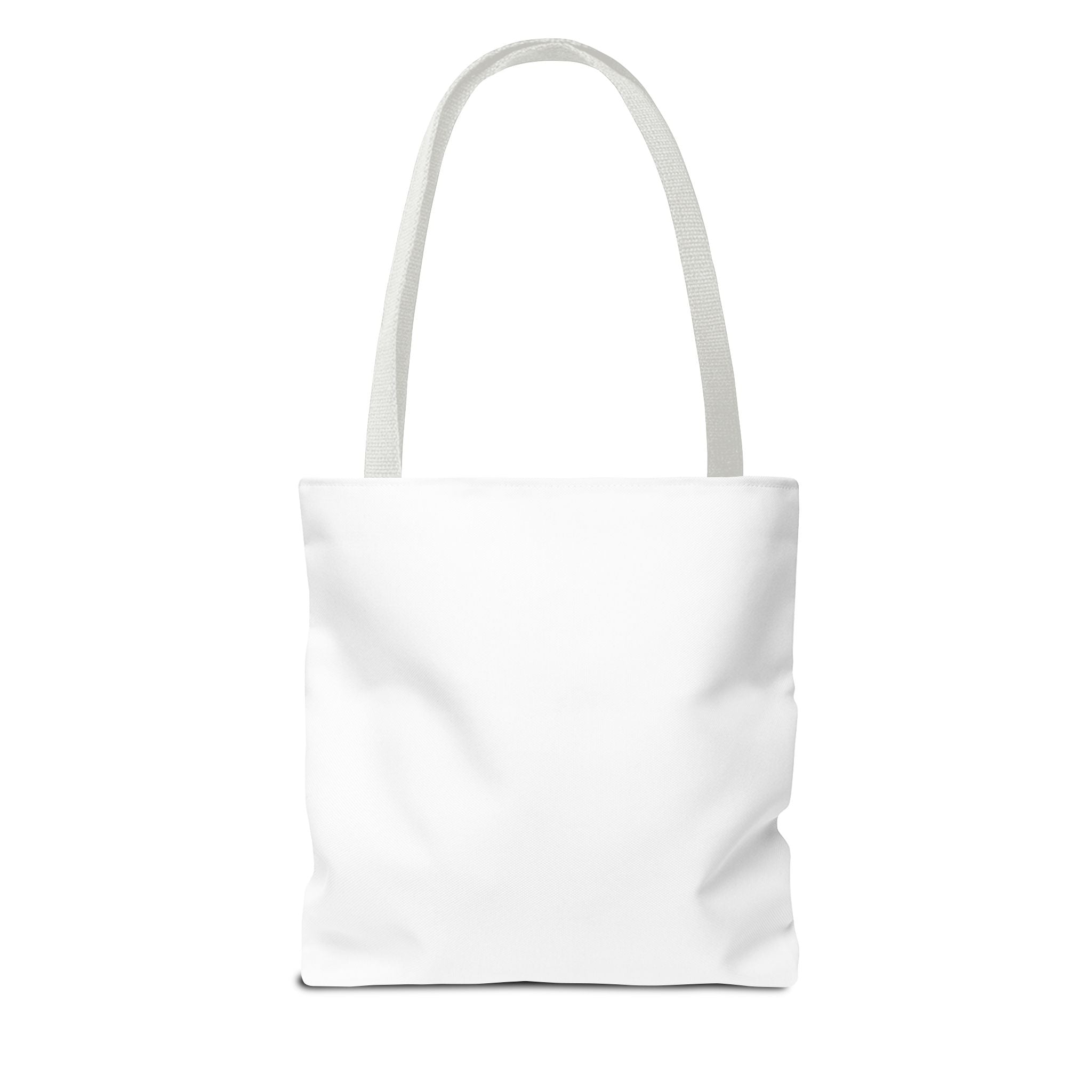 Perfectly Imperfect Tote Bag – Minimal Script Canvas Tote with Heart