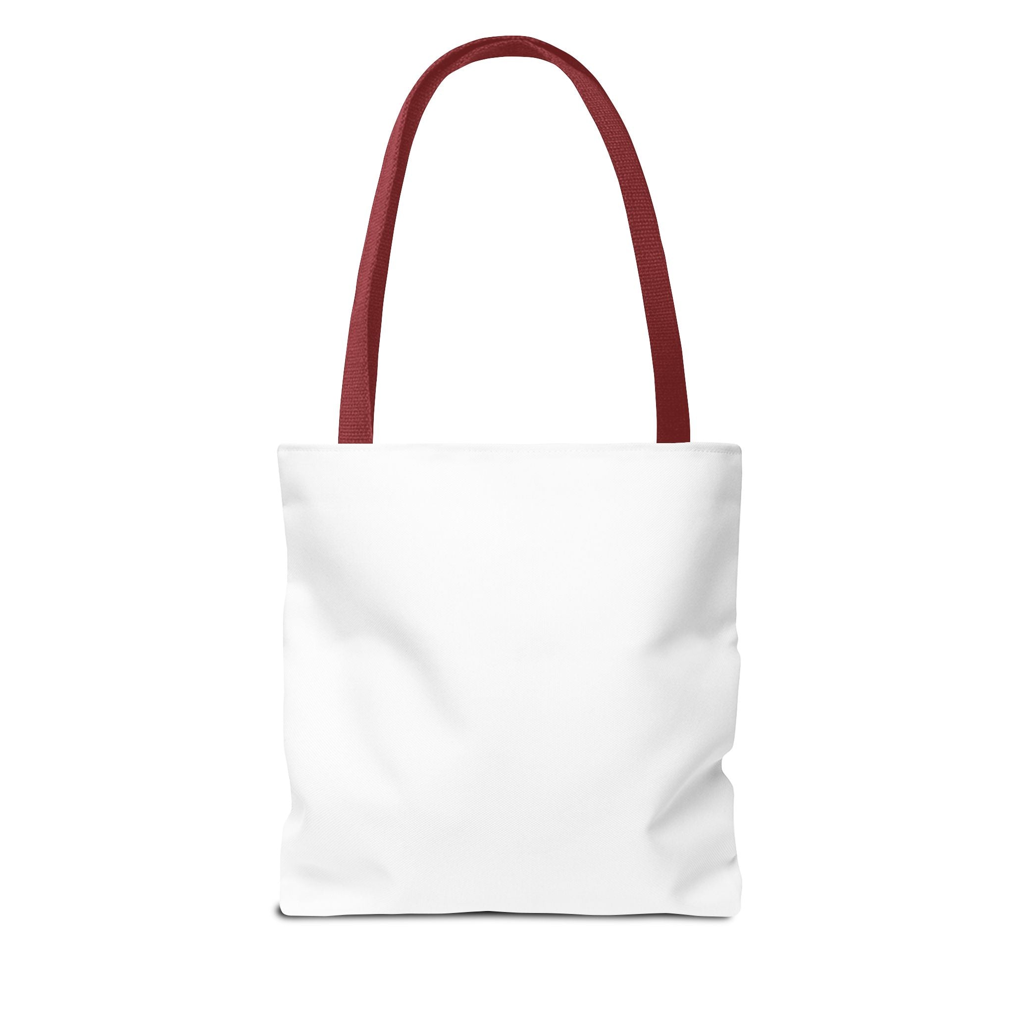 Perfectly Imperfect Tote Bag – Minimal Script Canvas Tote with Heart
