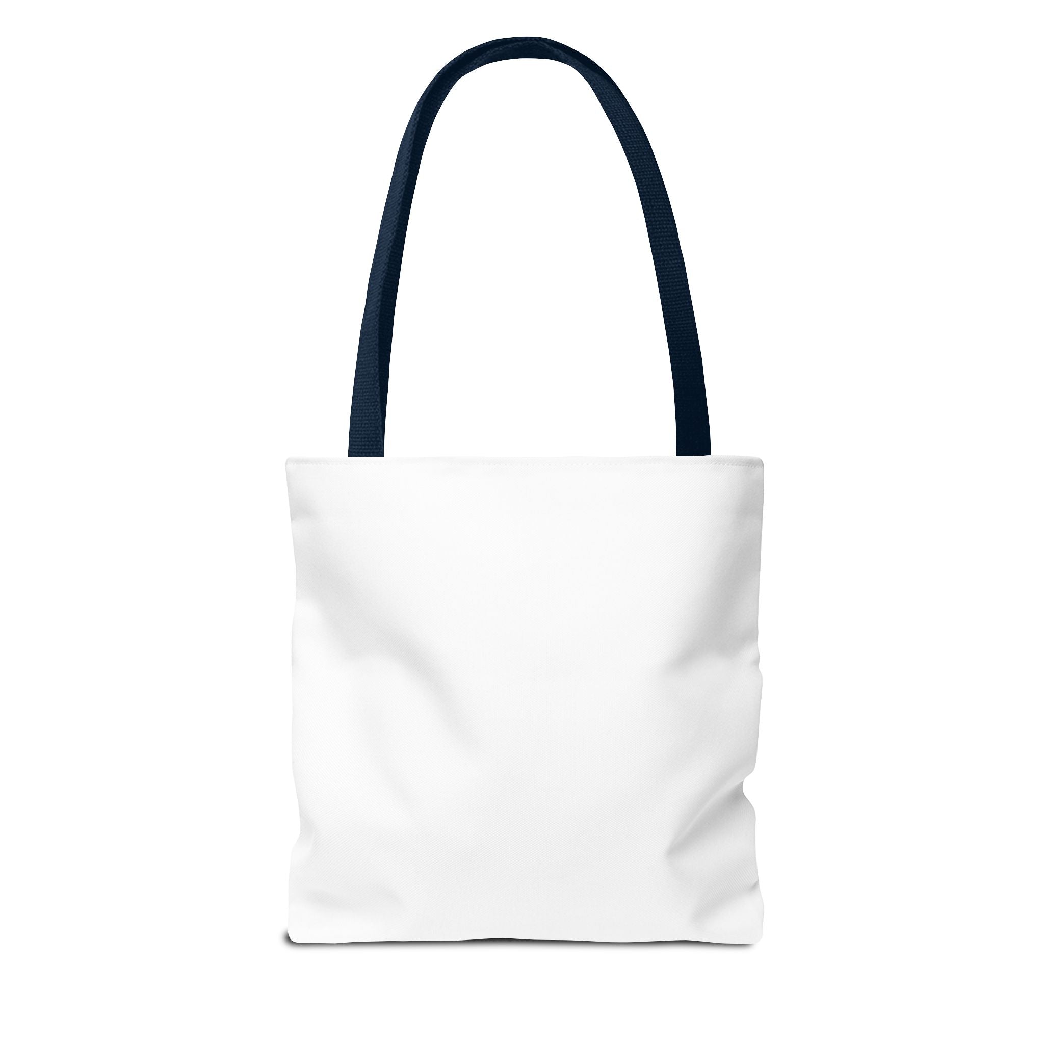 Perfectly Imperfect Tote Bag – Minimal Script Canvas Tote with Heart
