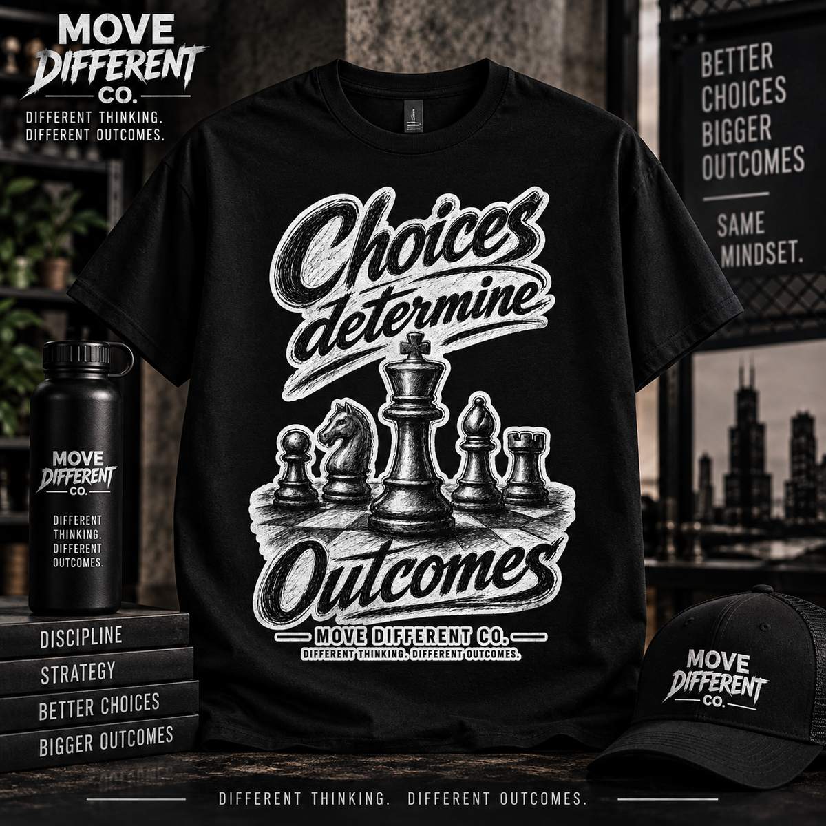 Choices Determine Outcomes T-Shirt